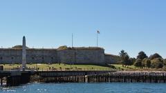 View of Castle Island Park in Boston