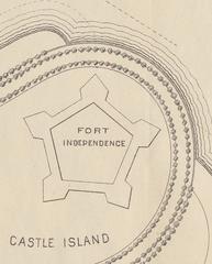 1883 Olmsted study of Pleasure Bay plan