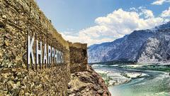 Kharpocho Fort in Skardu, Pakistan