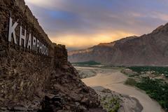 Kharpocho Fort in Skardu, Pakistan