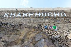 Kharphocho Fort in Skardu, Pakistan