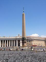 ancient Egyptian obelisk at St. Peter's Square