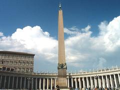 Vatican obelisk in St. Peter's Square