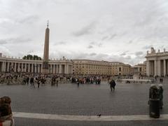 panoramic view of St. Peter's Basilica in Vatican City