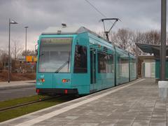 VGF Tramcar R 036 at Rebstockbad