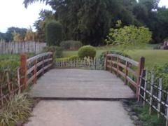 Entrance to Japanese garden in Pune