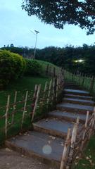 Japanese garden stairs in Pune