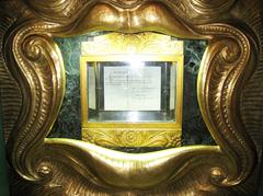 Indonesian Proclamation of Independence text inside glass case