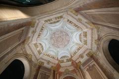 ceiling fresco in the lower floor of the Kleine Gloriette