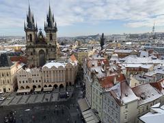 Old Town Hall in Prague panorama