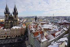 Old Town Hall and square in Prague