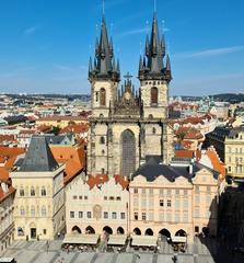 Prague Old Town Square with Tyn Church