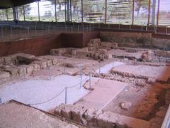 Roman baths ruins at ancient Fregellae