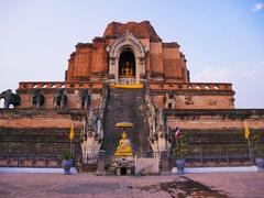 Wat Chedi Luang Worawihan monument in Chiang Mai