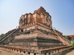 Wat Chedi Luang Worawihan in Chiang Mai, Thailand