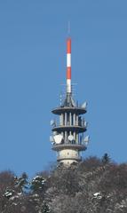 Fremersbergturm in winter