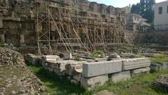 Athens cityscape panoramic view