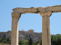 Hadrian's Library in Athens