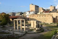 Aerial view of Athens, Greece