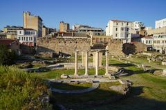 Ancient Roman Agora of Athens in April 2022