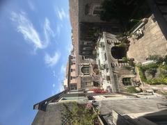 courtyard inside Palazzo Biscari