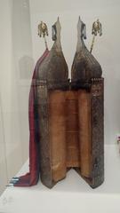 Open Torah Case with Scroll