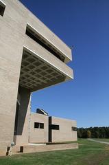 North Carolina Museum of Art from sculpture field side