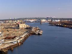 Girard Point Bridge from Platt Bridge