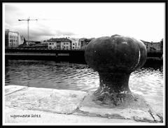 panoramic view of Avilés cityscape