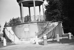 Zenélő kút fountain on Margaret Island in Budapest