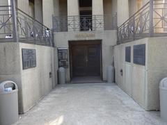 Nashville Parthenon entrance in Centennial Park