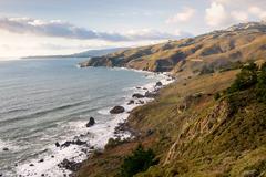 Muir Beach Overlook in January 2013 on the Northern California coast