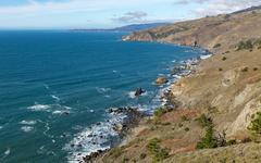 Pacific coastline from Muir Beach Overlook