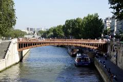 Pont au Double in Paris, France