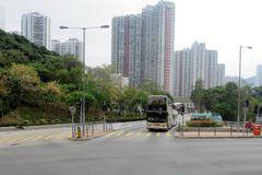 Intersection of Fung Shue Wo Road and Tsing Yi Road West in Tsing Yi, Hong Kong