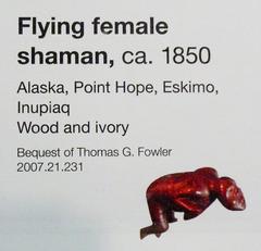 Flying Female Shaman circa 1850