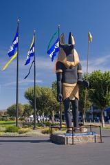 Statue of Anubis in San Francisco