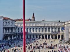 View from the Terrace of St. Mark's Basilica to St. Mark's Square, Venice