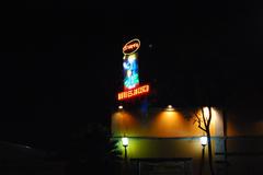 Tenampa nightclub in Plaza Garibaldi at night, Mexico City