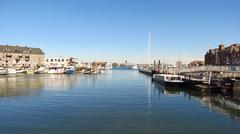 Boston Waterfront Marina in Massachusetts