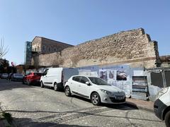 View of Palace of Blachernae from the street