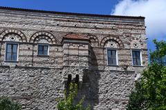 Istanbul Tekfur Saray exterior view from the south