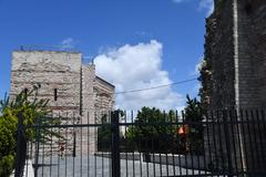 View of Tekfur Palace from the south in Istanbul