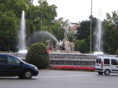 Plaza de Neptuno in Madrid, Spain