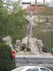 Fountain of Neptune in Madrid