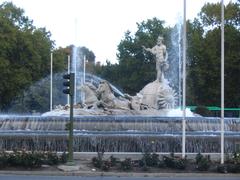 Neptune Fountain in Madrid