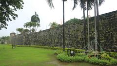 Wall of Fort San Pedro in Cebu City