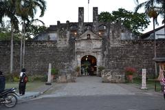 Front entrance of Fort San Pedro in Cebu City, Philippines