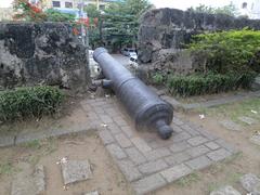 cannon at Bastion La Concepcion, Fort San Pedro, Cebu City