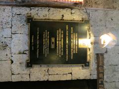 historical marker at Fort San Pedro in Cebu City